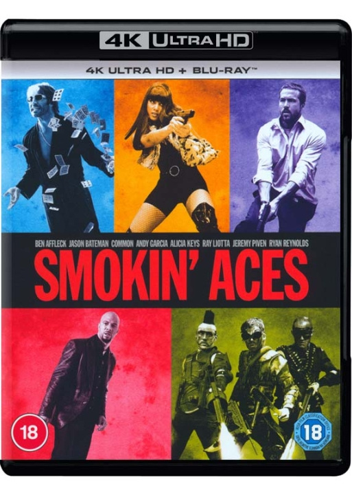 Smokin\' Aces (4K UHD + Blu-Ray) in the group HOME ELECTRONICS / Audio & Picture / TV & Accessories / Movies / Blu-ray at TP E-commerce Nordic AB (D40372)