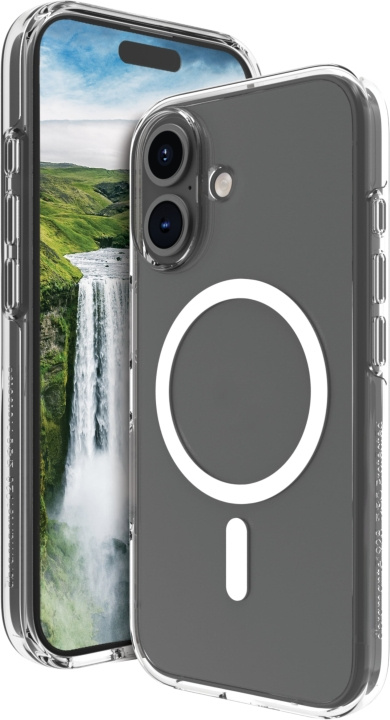 dbramante1928 Iceland Ultra D3O MagSafe Case, iPhone 16, Clear in the group SMARTPHONE & TABLETS / Phone cases / Apple / iPhone 16 at TP E-commerce Nordic AB (D40448)