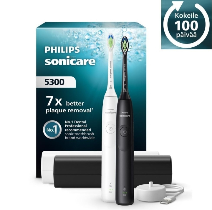Philips HX7109/01 Sonicare Series 5300 Electric Toothbrush, Dual-Handle in the group BEAUTY & HEALTH / Oral care / Electric toothbrushes at TP E-commerce Nordic AB (D40466)