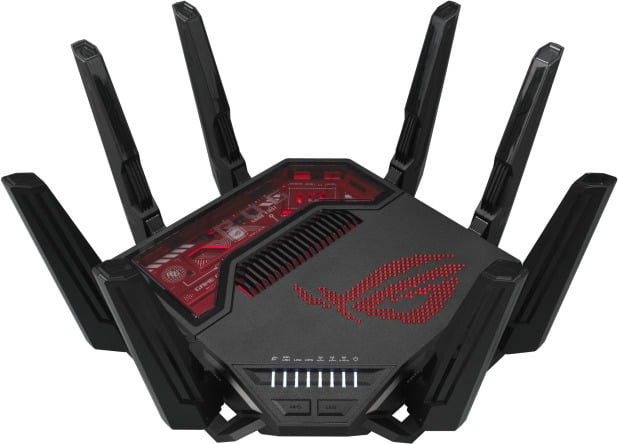 ASUS ROG Rapture GT-BE19000 Tri-band -WiFi 7 AiMesh Gaming Router in the group COMPUTERS & PERIPHERALS / Network / Routrar at TP E-commerce Nordic AB (D40469)