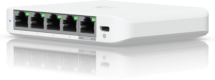Ubiquiti UniFi USW-Flex Mini 2.5G 5-Port Switch in the group COMPUTERS & PERIPHERALS / Network / Switches at TP E-commerce Nordic AB (D40480)