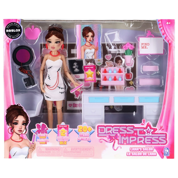 Roblox Doll Dress to Impress Fashion Doll Deluxe Set Lana in the group TOYS, KIDS & BABY PRODUCTS / Toys / Docks & Accessories at TP E-commerce Nordic AB (D40493)