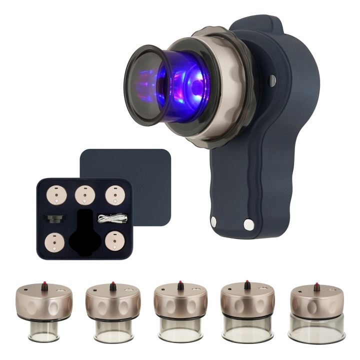 MEDIVON Cupping Massager Celestine Blue in the group BEAUTY & HEALTH / Massage & Wellness / Massage at TP E-commerce Nordic AB (D40516)