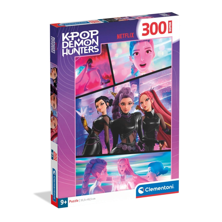 KPop Demon Hunters Puzzle 300 Pcs KPOP Demon Hunters SUPER in the group Sport, leisure & Hobby / Hobby / Puzzle at TP E-commerce Nordic AB (D40541)