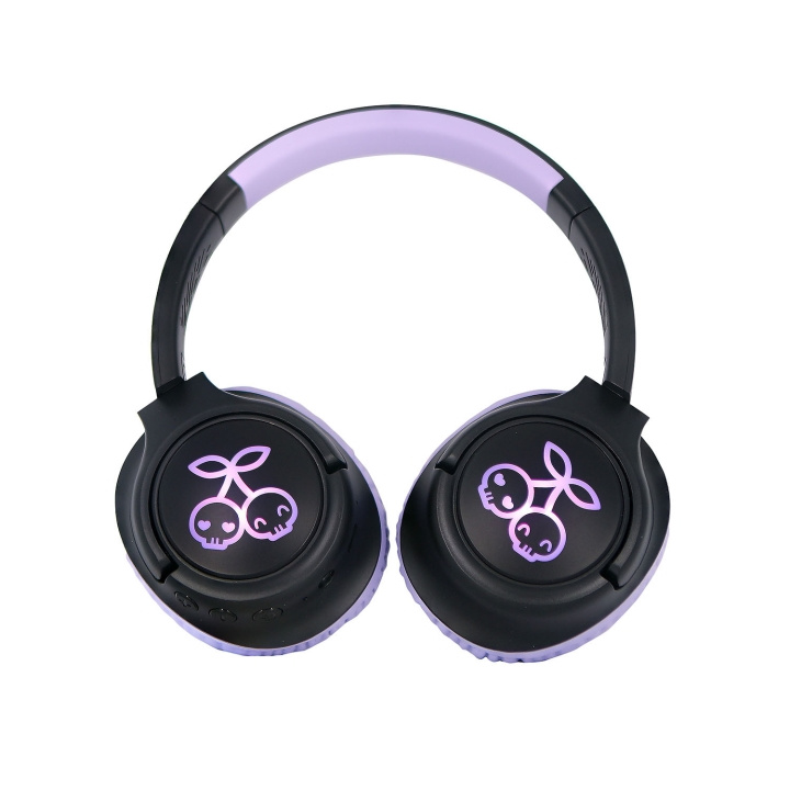 KUROMI Headphone Kuromi Over-Ear Wireless Led Light Sharing Aux in the group HOME ELECTRONICS / Audio & Picture / Headphones & Accessories / Headphones at TP E-commerce Nordic AB (D40573)