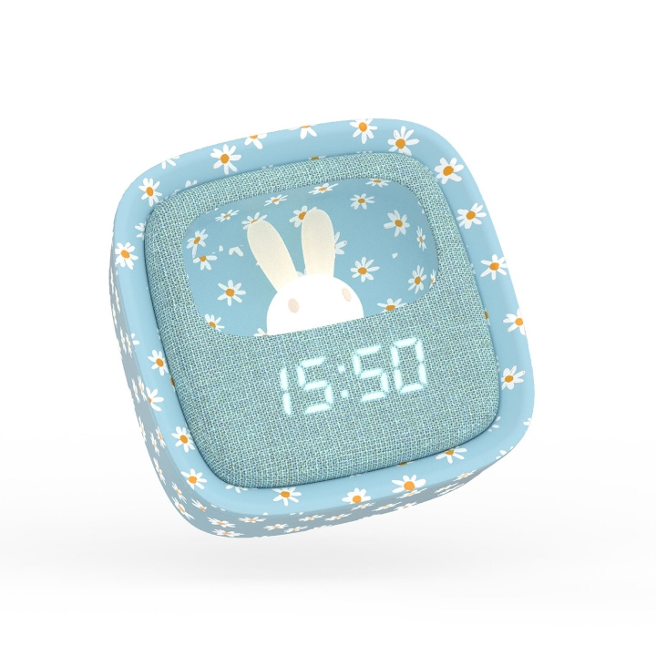 Mobility On Board Alarm Clock with Light Billy Clock Blue Flower in the group HOME, HOUSEHOLD & GARDEN / Watches & Counters / Wall clocks at TP E-commerce Nordic AB (D40584)
