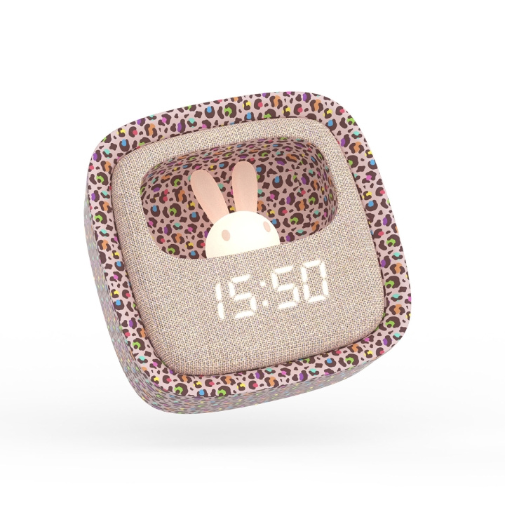Mobility On Board Alarm Clock with Light Billy Clock Blue Leopard in the group HOME, HOUSEHOLD & GARDEN / Watches & Counters / Wall clocks at TP E-commerce Nordic AB (D40585)