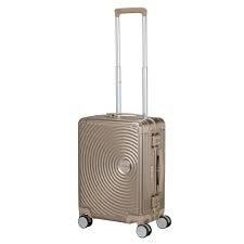 American Tourister Resväskor 3-pack Soundbox Alu Bronze in the group Sport, leisure & Hobby / Travel accessories / Suitcases at TP E-commerce Nordic AB (D40673)