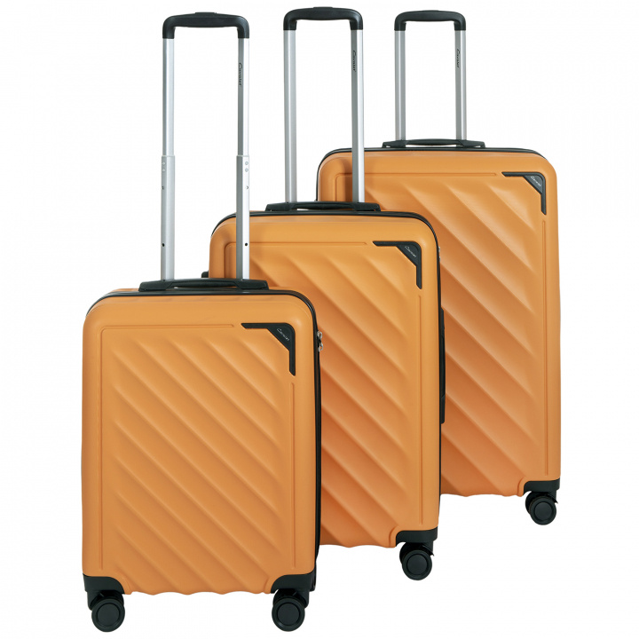 Cavalet Resväskor 3-Set Ystad Orange in the group Sport, leisure & Hobby / Travel accessories / Suitcases at TP E-commerce Nordic AB (D40687)