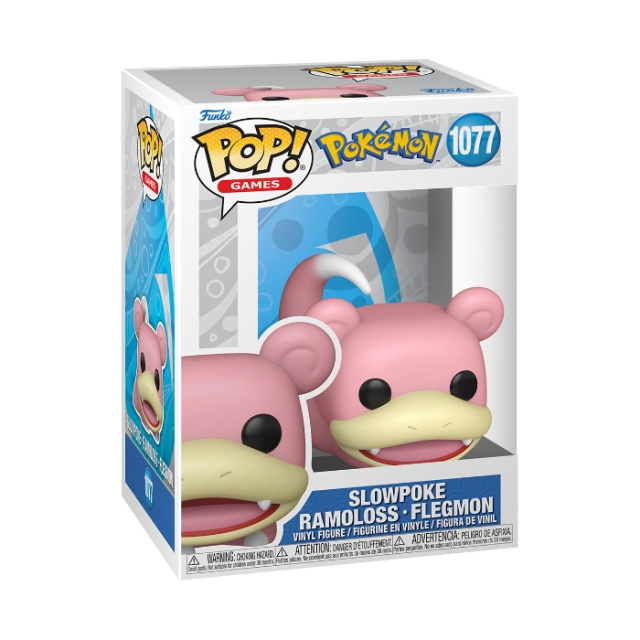 Funko Pop! Vinyl Pokemon Slowpoke (86363) in the group TOYS, KIDS & BABY PRODUCTS / Toys / Figures, Miniatures & accessories at TP E-commerce Nordic AB (D40699)