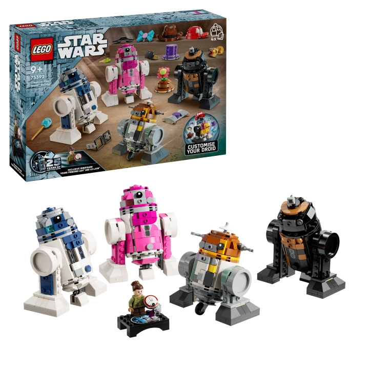 LEGO Star Wars TM - Creative Play Droid™ Builder (75392) in the group TOYS, KIDS & BABY PRODUCTS / Toys / Building toys / Lego at TP E-commerce Nordic AB (D40704)