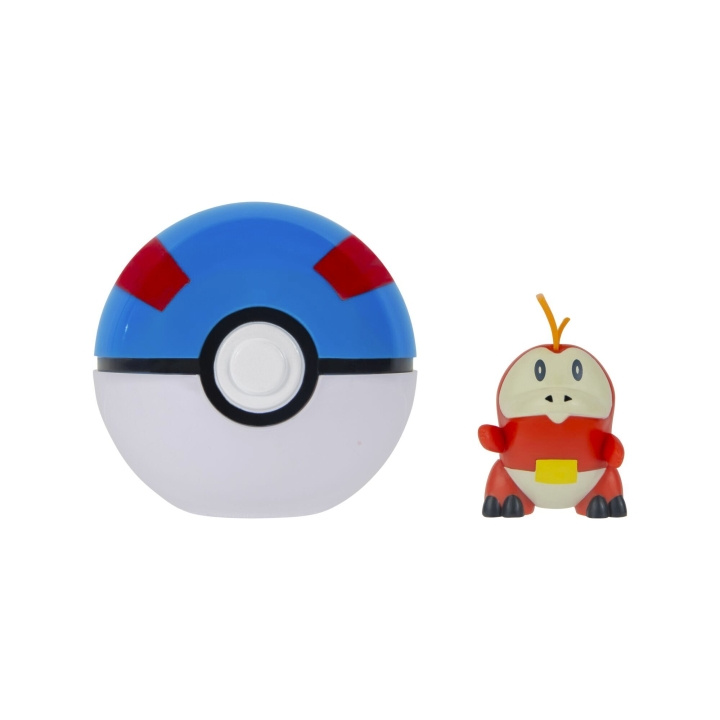 Pokémon Clip N Go Fuecoco with Great Ball (PKW4156) in the group TOYS, KIDS & BABY PRODUCTS / Toys / Figures, Miniatures & accessories at TP E-commerce Nordic AB (D40714)