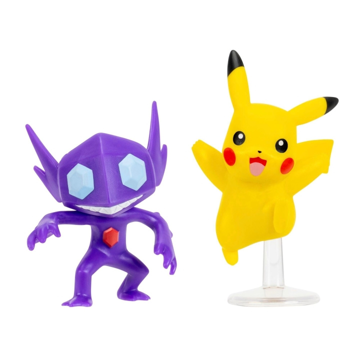 Pokémon Battle Figure 2 pack - Sableye & Pikachu (PKW4062) in the group TOYS, KIDS & BABY PRODUCTS / Toys / Figures, Miniatures & accessories at TP E-commerce Nordic AB (D40717)