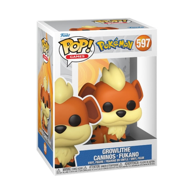 Funko Pop! Pokemon Growlithe (74229) in the group TOYS, KIDS & BABY PRODUCTS / Toys / Figures, Miniatures & accessories at TP E-commerce Nordic AB (D40722)