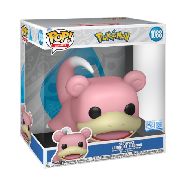 Funko Pop! 10 Pokemon Slowpoke (87193) in the group TOYS, KIDS & BABY PRODUCTS / Toys / Figures, Miniatures & accessories at TP E-commerce Nordic AB (D40725)