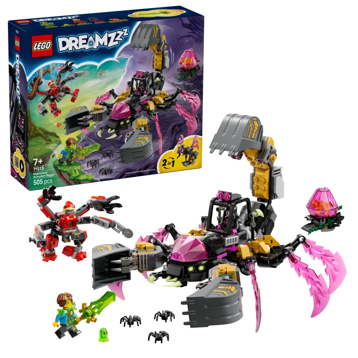 LEGO DREAMZzz - Nightmare Scorpion Digger (71513) in the group TOYS, KIDS & BABY PRODUCTS / Toys / Building toys / Lego at TP E-commerce Nordic AB (D40737)