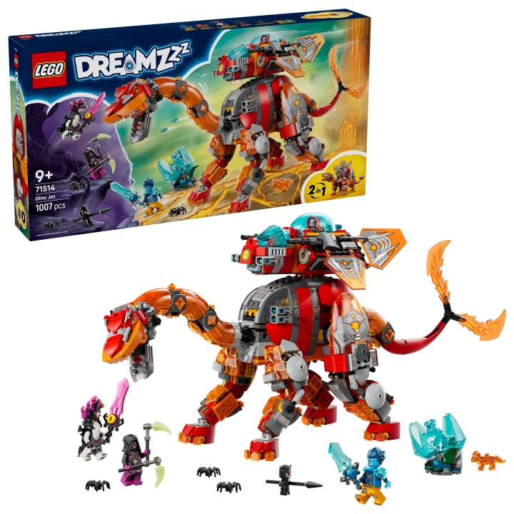 LEGO DREAMZzz - Dino Jet (71514) in the group TOYS, KIDS & BABY PRODUCTS / Toys / Building toys / Lego at TP E-commerce Nordic AB (D40738)