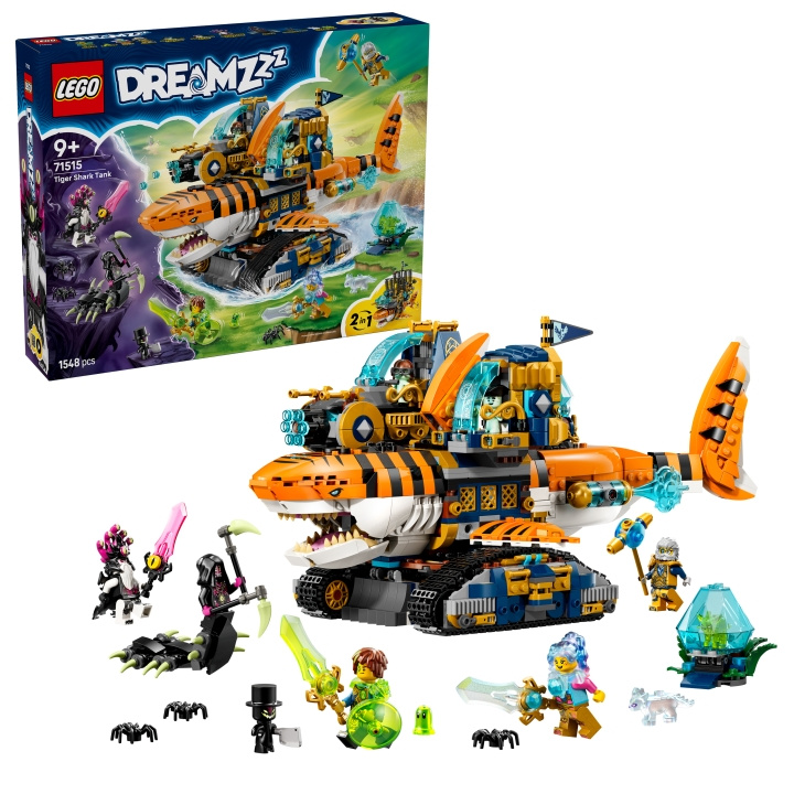 LEGO DREAMZzz - Tiger Shark Tank (71515) in the group TOYS, KIDS & BABY PRODUCTS / Toys / Building toys / Lego at TP E-commerce Nordic AB (D40739)
