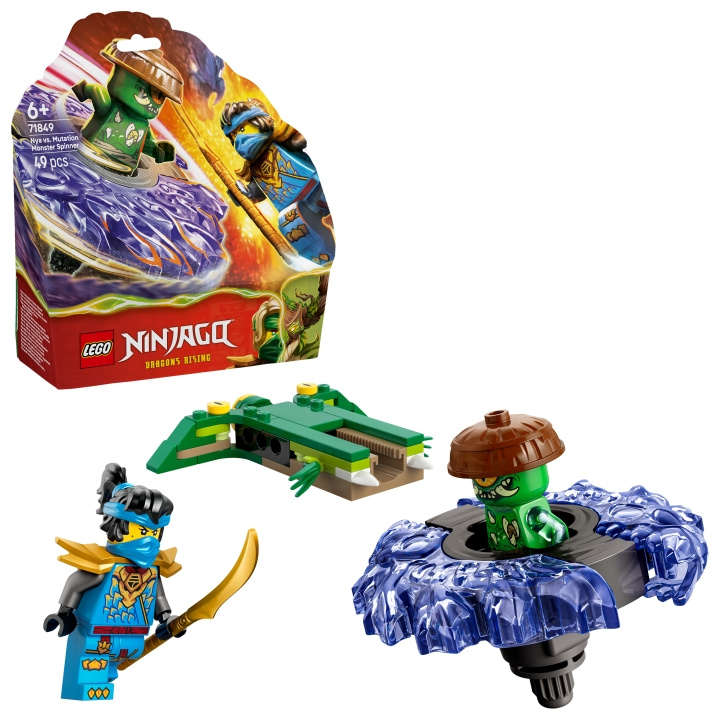 LEGO Ninjago - Nya vs. Mutation Monster Spinner (71849) in the group TOYS, KIDS & BABY PRODUCTS / Toys / Building toys / Lego at TP E-commerce Nordic AB (D40740)
