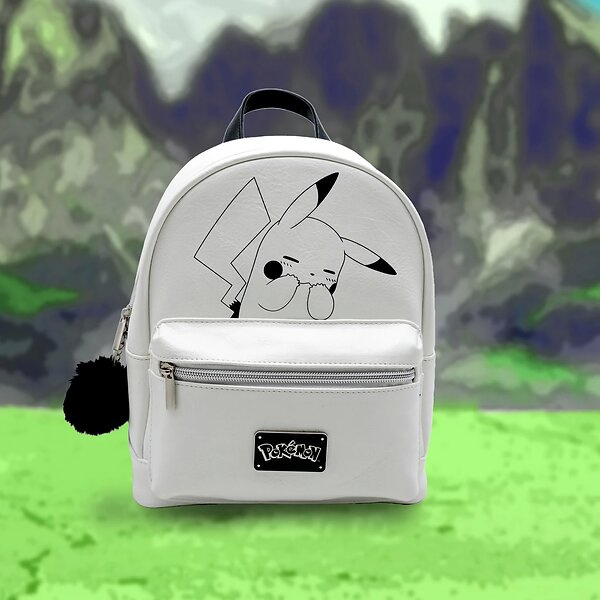 Nemesis Now Pokémon Pikachu Backpack White 28cm in the group TOYS, KIDS & BABY PRODUCTS / Travel / Bags for kids / Backpacks at TP E-commerce Nordic AB (D40749)