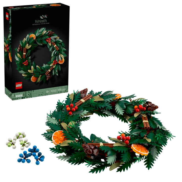 LEGO Botanicals - Wreath (10340) in the group TOYS, KIDS & BABY PRODUCTS / Toys / Building toys / Lego at TP E-commerce Nordic AB (D40769)