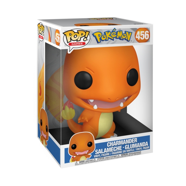 Funko Pop! POP - 10 Pokemon S1 Charmander (50560) in the group TOYS, KIDS & BABY PRODUCTS / Toys / Figures, Miniatures & accessories at TP E-commerce Nordic AB (D40784)