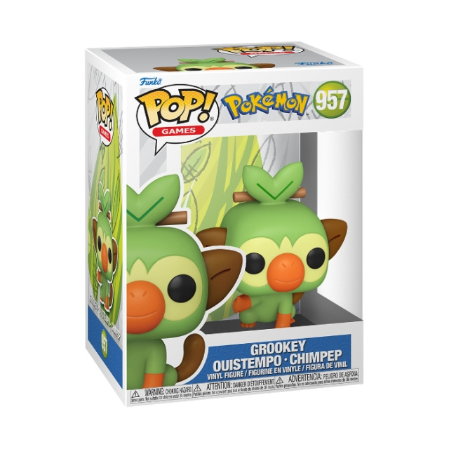 Funko Pop! Pokemon Grookey (70976) in the group TOYS, KIDS & BABY PRODUCTS / Toys / Figures, Miniatures & accessories at TP E-commerce Nordic AB (D40788)