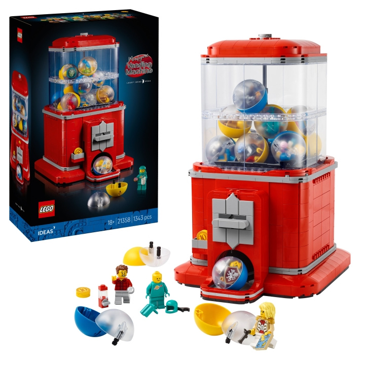 LEGO Ideas - Minifigure Vending Machine (21358) in the group TOYS, KIDS & BABY PRODUCTS / Toys / Building toys / Lego at TP E-commerce Nordic AB (D40797)