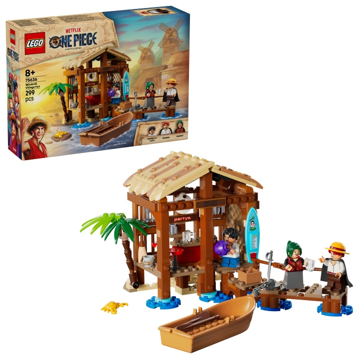 LEGO ONE PIECE - Windmill Village Hut (75636) in the group TOYS, KIDS & BABY PRODUCTS / Toys / Building toys / Lego at TP E-commerce Nordic AB (D40798)