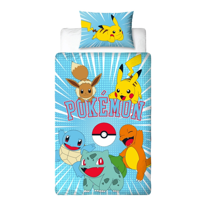 Pokémon – Adult Bedding Set 140x200 (POK1072) in the group HOME, HOUSEHOLD & GARDEN / Interior / Bedding at TP E-commerce Nordic AB (D40808)