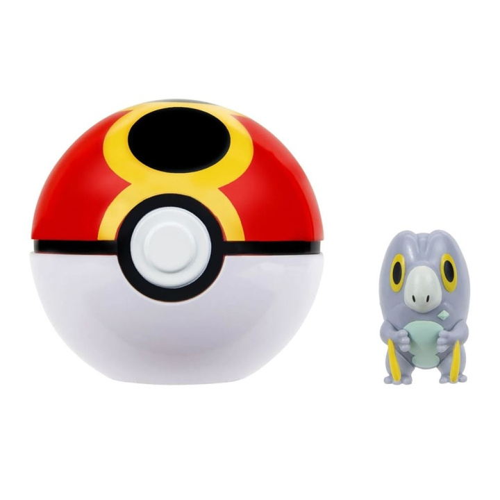 Pokémon Clip \'N\' Go Frigibax Repeat Ball W21 (PKW4153) in the group TOYS, KIDS & BABY PRODUCTS / Toys / Figures, Miniatures & accessories at TP E-commerce Nordic AB (D40819)