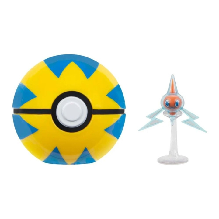 Pokémon Clip N Go Rotom Quick Ball W21 (PKW4155) in the group TOYS, KIDS & BABY PRODUCTS / Toys / Figures, Miniatures & accessories at TP E-commerce Nordic AB (D40820)