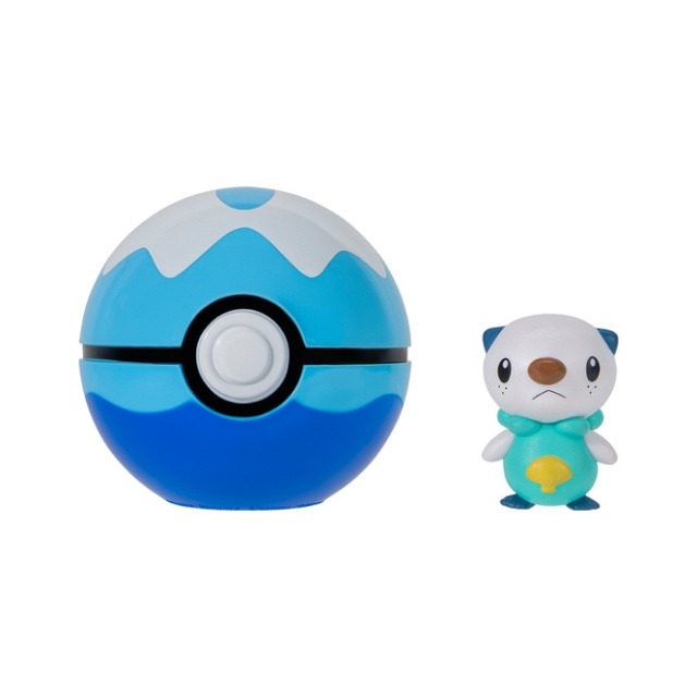 Pokémon Clip N Go Oshawolt Dive Ball W21 (PKW4158) in the group TOYS, KIDS & BABY PRODUCTS / Toys / Figures, Miniatures & accessories at TP E-commerce Nordic AB (D40822)