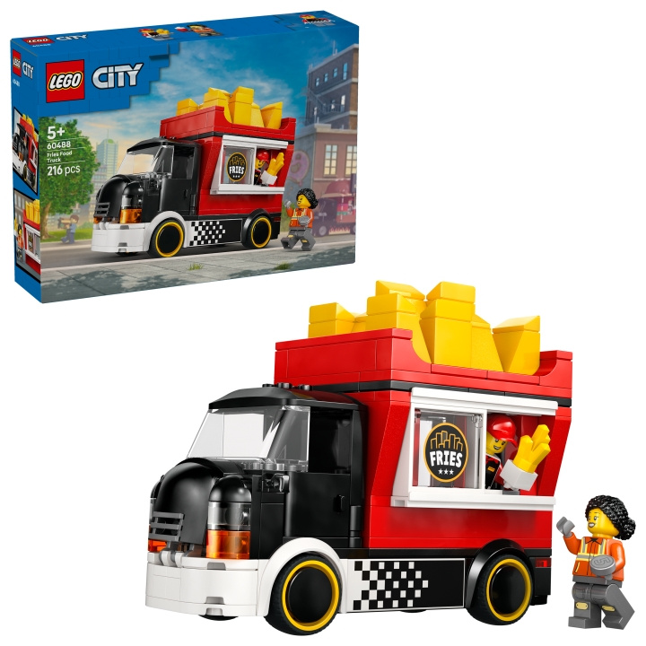 LEGO LEGO City - Fries Food Truck (60488) in the group TOYS, KIDS & BABY PRODUCTS / Toys / Building toys / Lego at TP E-commerce Nordic AB (D40833)