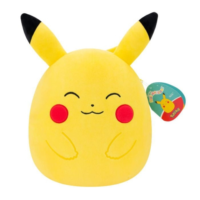 Squishmallows Pokemon 25 cm Happy Pikachu (SQPK00055) in the group TOYS, KIDS & BABY PRODUCTS / Baby toys / stuffed animals at TP E-commerce Nordic AB (D40842)