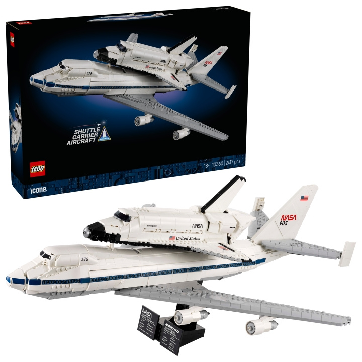 LEGO Icons - Shuttle Carrier Aircraft (10360) in the group TOYS, KIDS & BABY PRODUCTS / Toys / Building toys / Lego at TP E-commerce Nordic AB (D40846)