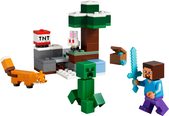 LEGO Minecraft - Steve\'s Taiga Adventure (21583) in the group TOYS, KIDS & BABY PRODUCTS / Toys / Building toys / Lego at TP E-commerce Nordic AB (D40852)