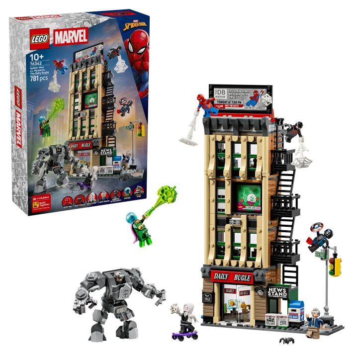 LEGO Super Heroes - Spider-Man vs. Mysterio: The Daily Bugle (76342) in the group TOYS, KIDS & BABY PRODUCTS / Toys / Building toys / Lego at TP E-commerce Nordic AB (D40853)