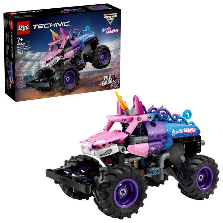 LEGO Technic - Monster Jam™ Sparkle Smash™ Pull-Back (42220) in the group TOYS, KIDS & BABY PRODUCTS / Toys / Building toys / Lego at TP E-commerce Nordic AB (D40864)
