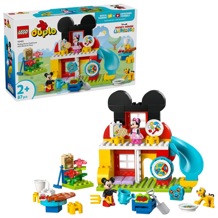 LEGO DUPLO Disney TM - Mickey Mouse Clubhouse with Minnie & Pluto (10465) in the group TOYS, KIDS & BABY PRODUCTS / Toys / Building toys / Lego at TP E-commerce Nordic AB (D40866)