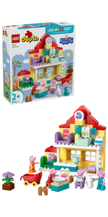 LEGO DUPLO Peppa Pig - Family House (10467) in the group TOYS, KIDS & BABY PRODUCTS / Toys / Building toys / Lego at TP E-commerce Nordic AB (D40870)
