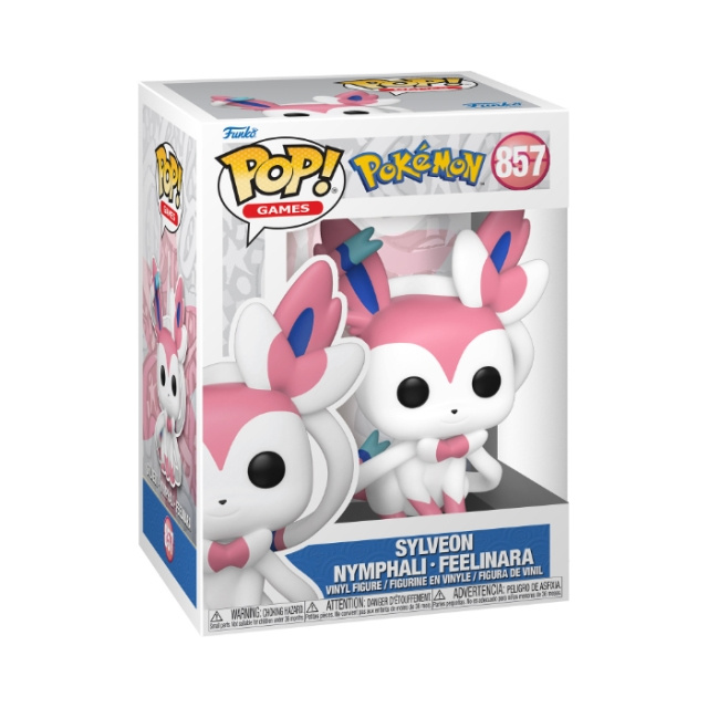 Funko Pop! Pokemon Sylveon (74215) in the group TOYS, KIDS & BABY PRODUCTS / Toys / Figures, Miniatures & accessories at TP E-commerce Nordic AB (D40878)