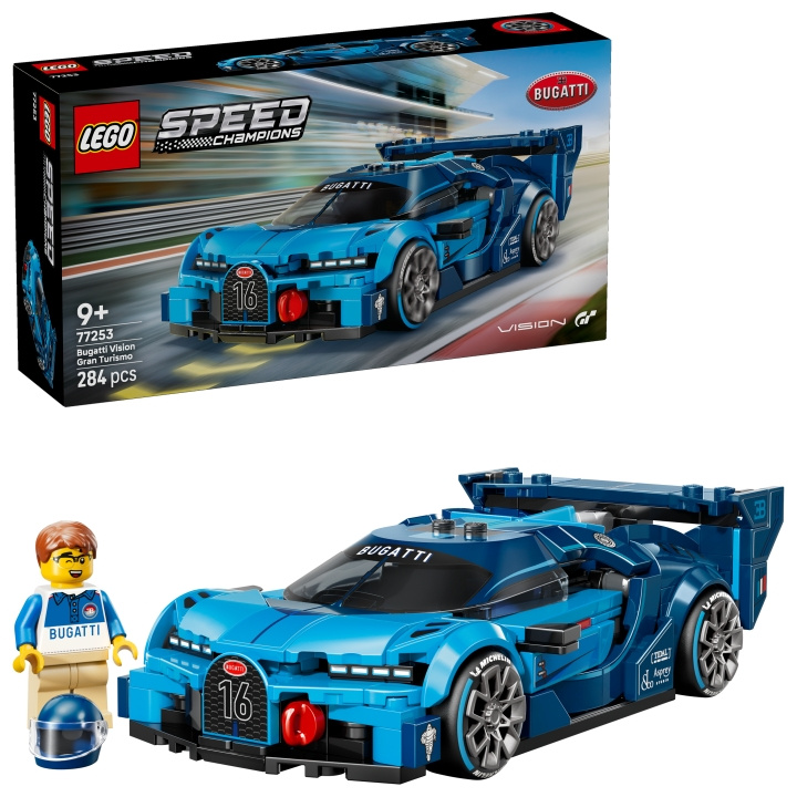 LEGO Speed Champions - Bugatti Vision GT Hyper Sports Car (77253) in the group TOYS, KIDS & BABY PRODUCTS / Toys / Building toys / Lego at TP E-commerce Nordic AB (D40888)