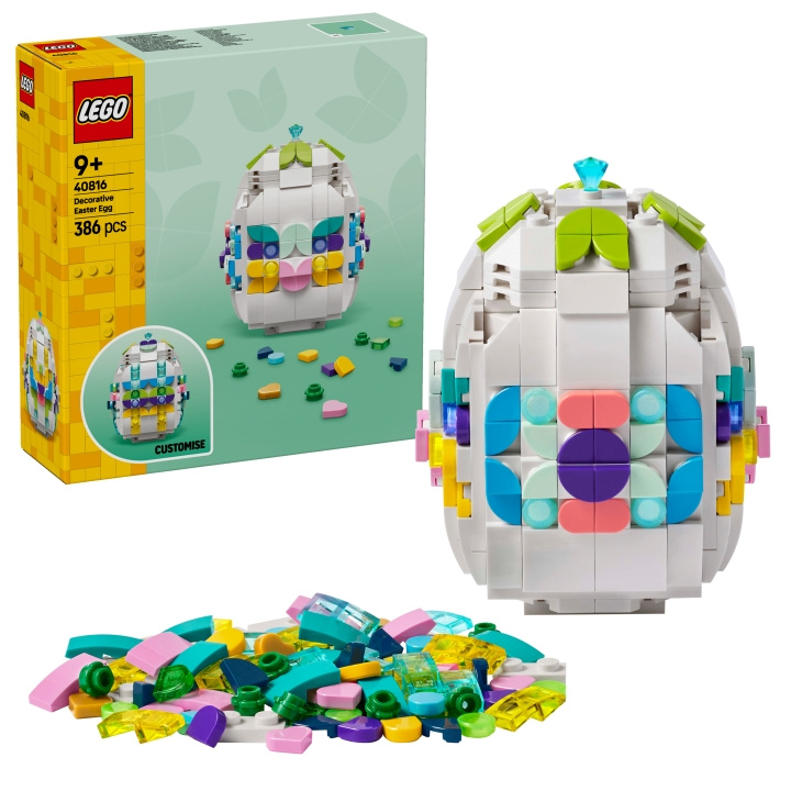LEGO LEGO Iconic - Decorative Easter Egg (40816) in the group TOYS, KIDS & BABY PRODUCTS / Toys / Building toys / Lego at TP E-commerce Nordic AB (D40912)