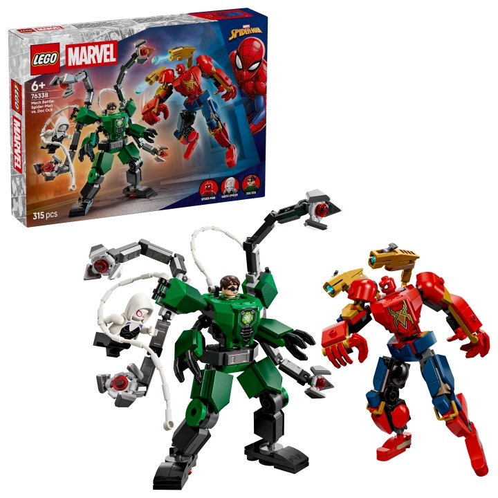 LEGO Super Heroes - Mech Battle: Spider-Man vs. Doc Ock (76338) in the group TOYS, KIDS & BABY PRODUCTS / Toys / Building toys / Lego at TP E-commerce Nordic AB (D40913)