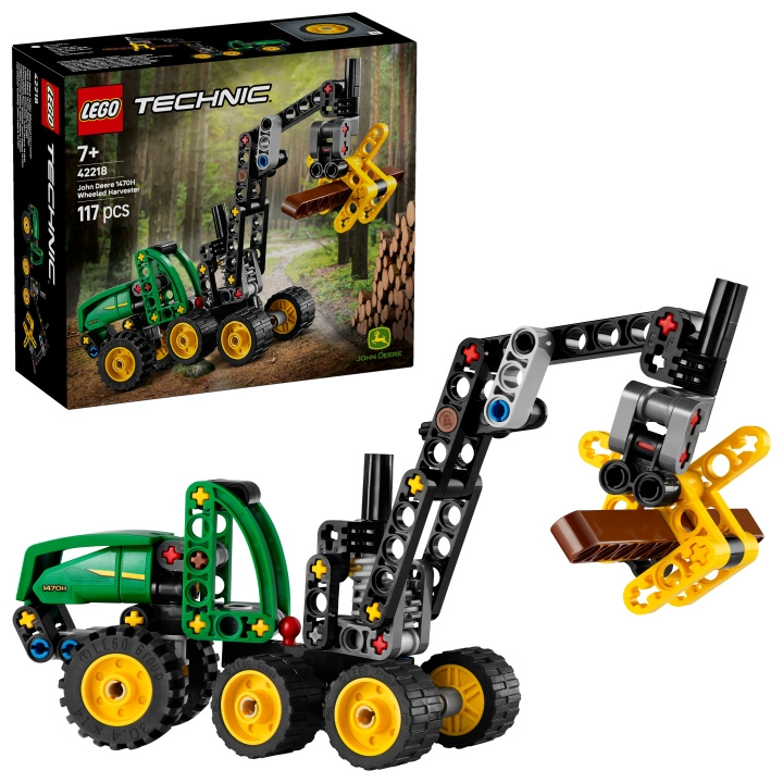 LEGO Technic - John Deere 1470H Wheeled Harvester (42218) in the group TOYS, KIDS & BABY PRODUCTS / Toys / Building toys / Lego at TP E-commerce Nordic AB (D40935)