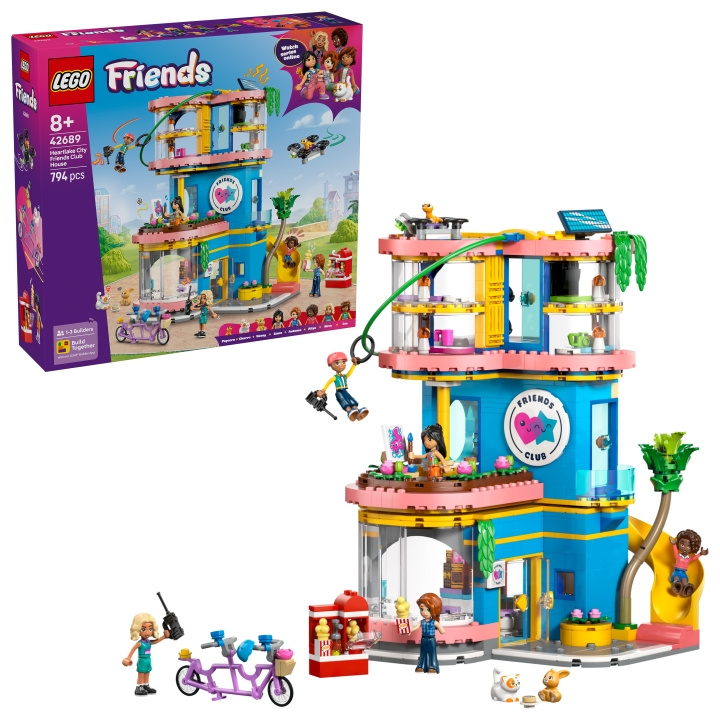 LEGO LEGO Friends - Heartlake City Friends Club House (42689) in the group TOYS, KIDS & BABY PRODUCTS / Toys / Building toys / Lego at TP E-commerce Nordic AB (D40937)