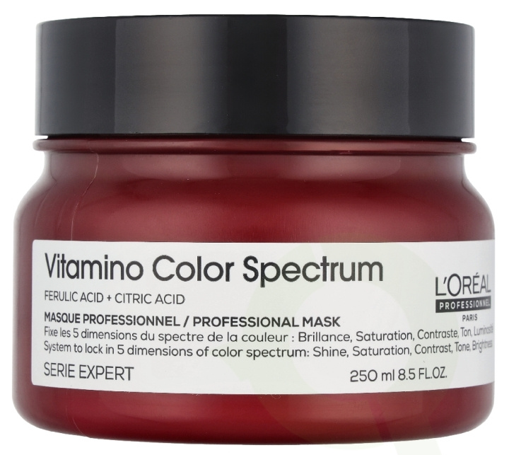 L\'Oreal Vitamino Color Spectrum Mask 250 ml in the group BEAUTY & HEALTH / Hair & Styling / Hair care / Hair Mask at TP E-commerce Nordic AB (D40983)