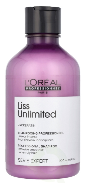 L\'Oreal Serie Expert Liss Unlimited Shampoo 300 ml For Unruly Hair in the group BEAUTY & HEALTH / Hair & Styling / Hair care / Schampoo at TP E-commerce Nordic AB (D40988)
