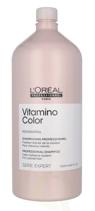 L\'Oreal Serie Expert Vitamino Color Shampoo 1500 ml in the group BEAUTY & HEALTH / Hair & Styling / Hair care / Schampoo at TP E-commerce Nordic AB (D40991)